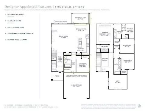 Floorplan - 323 Bedford Ter, Saint Augustine, FL 32092 photo 1 of 3