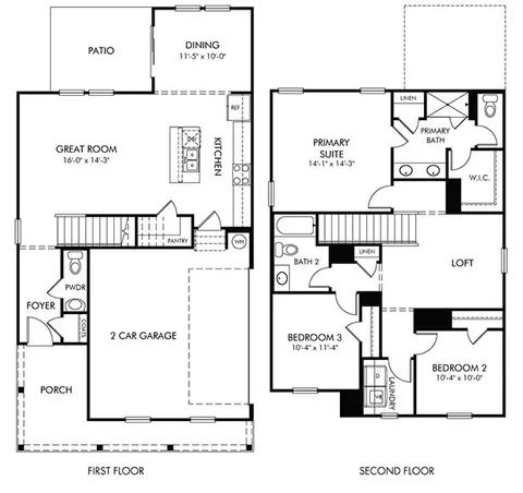 Floorplan - 1721 Garnet Way, Murfreesboro, TN 37127 photo 1 of 1