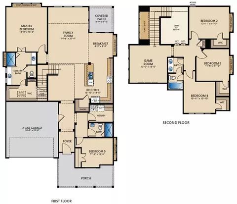 Floorplan - 113 Judson St, Bertram, TX 78605 photo 1 of 1
