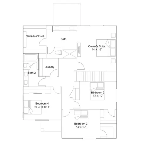 Floorplan - 9581 W Skipjack Dr, Marana, AZ 85658 photo 2 of 2