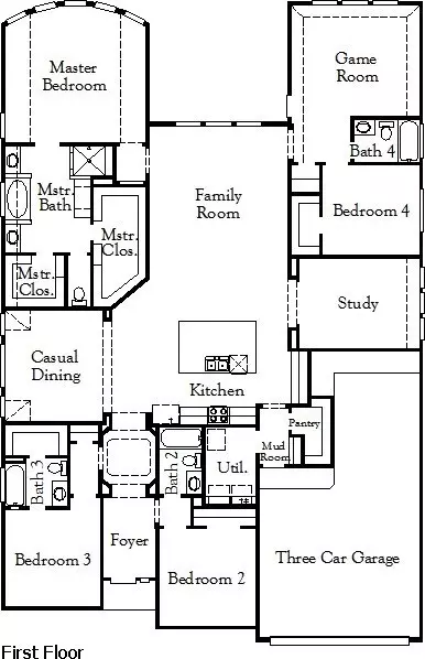 Floorplan - 32115 Pond Pine Ct, Spring, TX 77386 photo 1 of 1