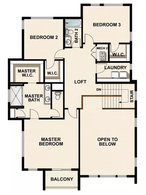 Floorplan - 2737 E Hayloft Ln, Heber, UT 84032 photo 2 of 3