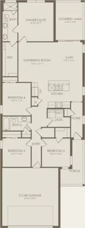 Floorplan - 16918 Canary Trl, Parrish, FL 34219 photo 1 of 1