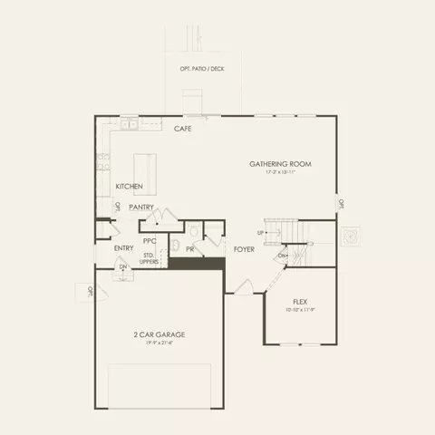 Floorplan - 702 Risdon Trl N, Saline, MI 48176 photo 1 of 2