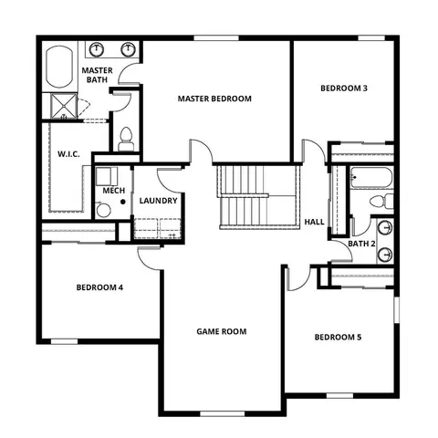 Floorplan - 841 Emerald Lakes St, Severance, CO 80550 photo 2 of 2