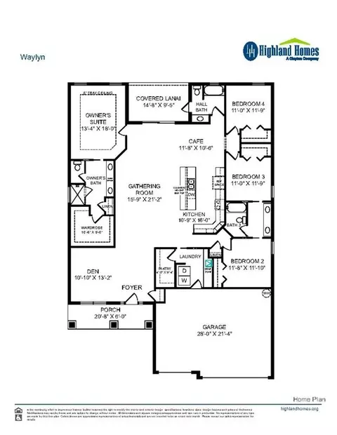 Floorplan - 16538 68th Ct E, Parrish, FL 34219 photo 1 of 2