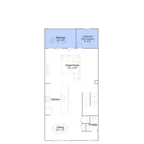 Floorplan - 20797 Goldsmith Ter, Dulles, VA 20166 photo 3 of 5