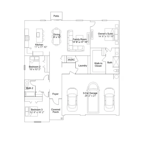 Floorplan - 2089 Lasso Loop, Eagle Lake, FL 33839 photo 1 of 1