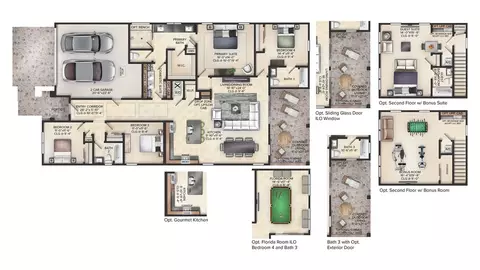 Floorplan - 2856 Willowseed Ln, Saint Cloud, FL 34772 photo 1 of 1