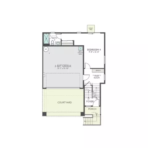 Floorplan - 18923 99th Pl NE, Bothell, WA 98011 photo 4 of 6