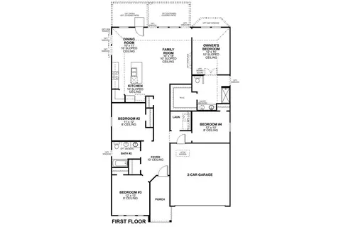 Floorplan - 8024 Butterfield Dr, Sanger, TX 76266 photo 2 of 2