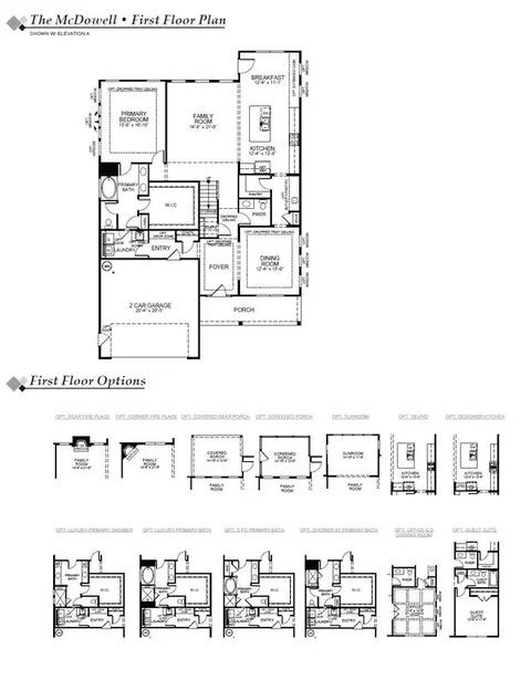 Floorplan - 262 Lemon Tree Xing, Elgin, SC 29045 photo 1 of 2