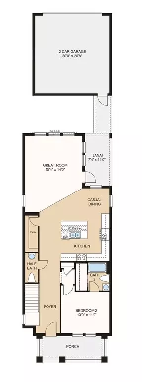 Floorplan - 5292 Goldfinch Dr, Saint Cloud, FL 34771 photo 1 of 3