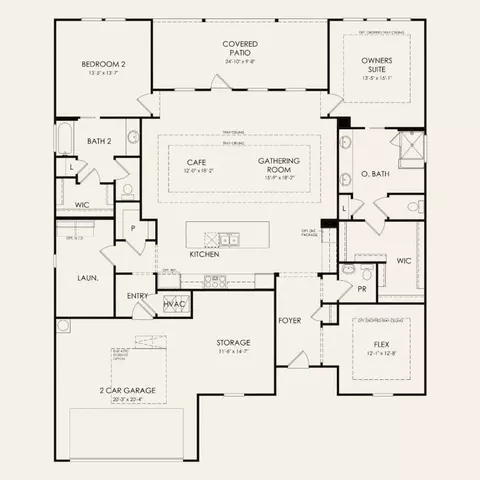 Floorplan - 701 Silver Spur Blvd, Georgetown, TX 78633 photo 1 of 2