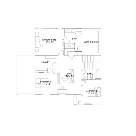 Floorplan - 1663 Dodger St, Plumas Lake, CA 95961 photo 2 of 2