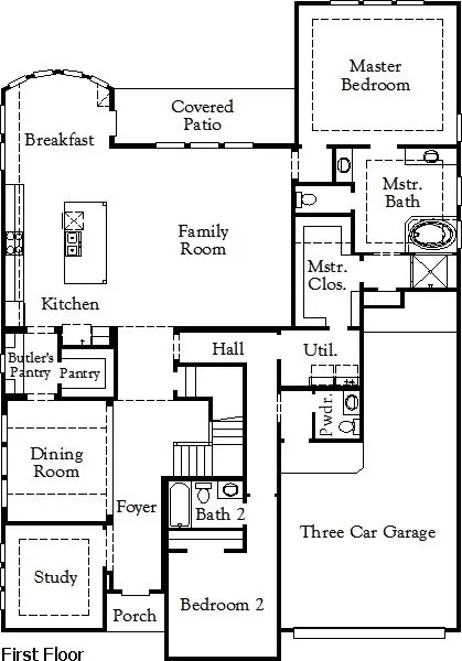 Floorplan - 616 Donegal Dr, Celina, TX 75009 photo 1 of 2