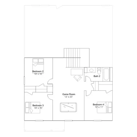 Floorplan - 109 Old Glory Rd, Bertram, TX 78605 photo 2 of 2