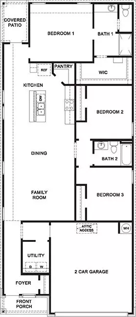 Floorplan - Model Coming Soon, Lytle, TX 78052 photo 1 of 1