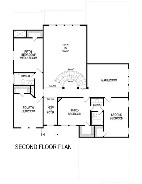 Floorplan - 1661 Pepperdine, Prosper, TX 75078 photo 2 of 2