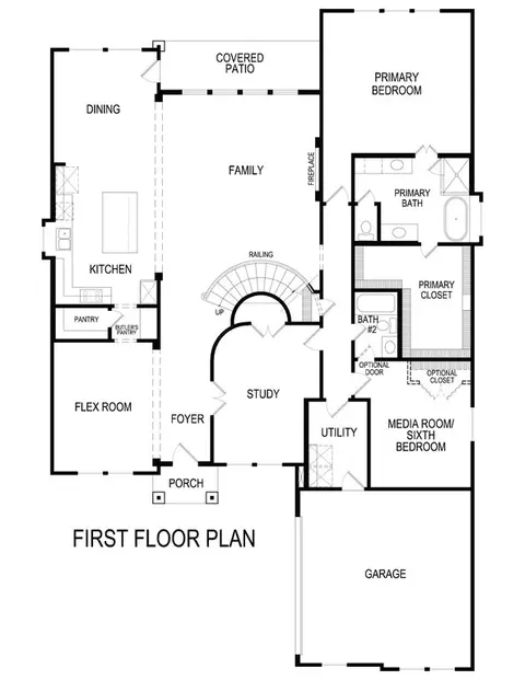 Floorplan - 1661 Pepperdine, Prosper, TX 75078 photo 1 of 2