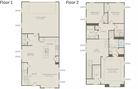 Floorplan - 2811 Denson Rd, Willow Spring, NC 27592 photo 1 of 1
