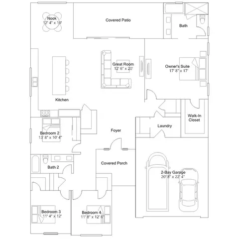 Floorplan - Hwy 41 & Ave. 12, Madera, CA 93636 photo 1 of 1