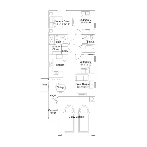 Floorplan - 1923 W Roscoe Ave, Apache Junction, AZ 85120 photo 1 of 1