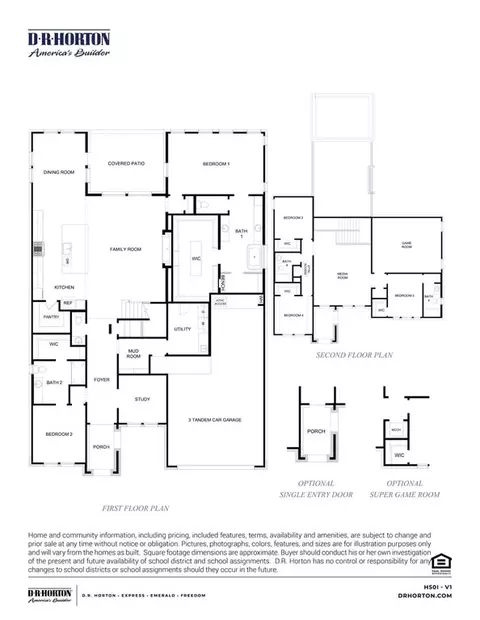 Floorplan - Model Coming Soon, Fulshear, TX 77441 photo 1 of 1