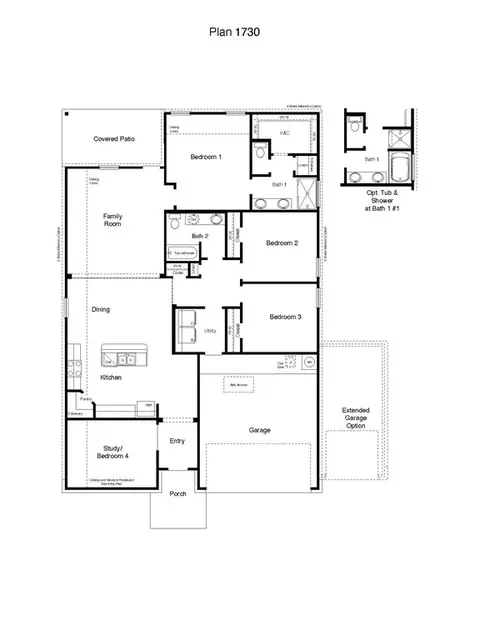Floorplan - No Model Home, Waco, TX 76708 photo 1 of 1