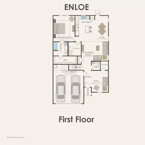Floorplan - 16418 Cedarveil Ct, Conroe, TX 77302 photo 1 of 2