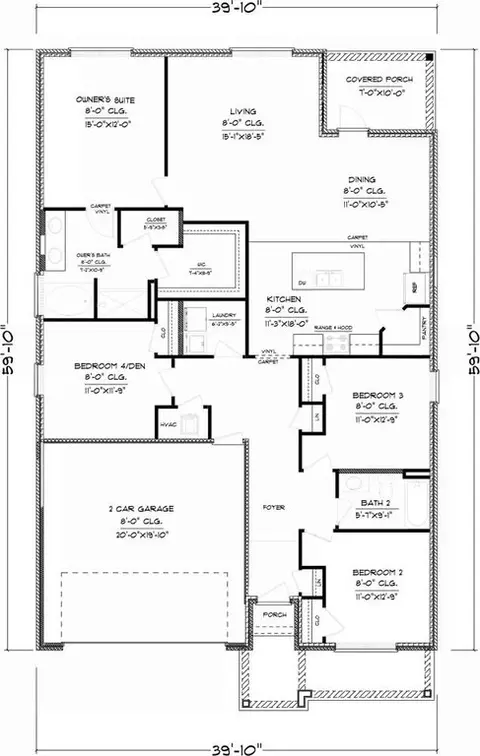 Floorplan - 1172 Colleton Dr, Semmes, AL 36575 photo 1 of 1