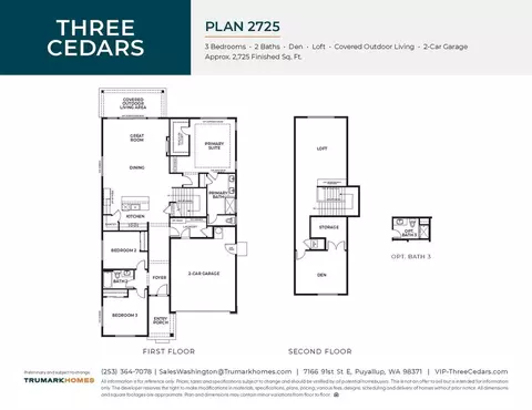 Floorplan - 7166 91st St E, Puyallup, WA 98371 photo 1 of 1