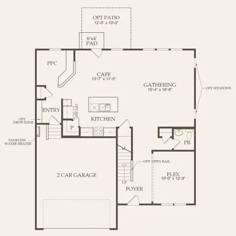 Floorplan - 2104 Astride Way, Willow Spring, NC 27592 photo 1 of 2