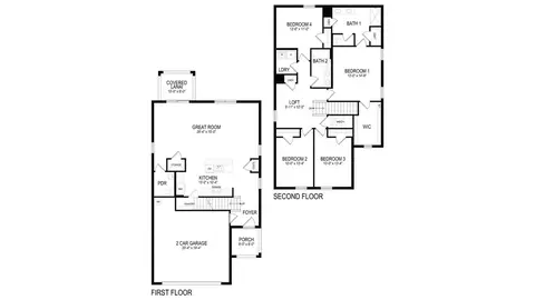 Floorplan - 17325 Whiskey Creek Trl, Parrish, FL 34219 photo 1 of 1