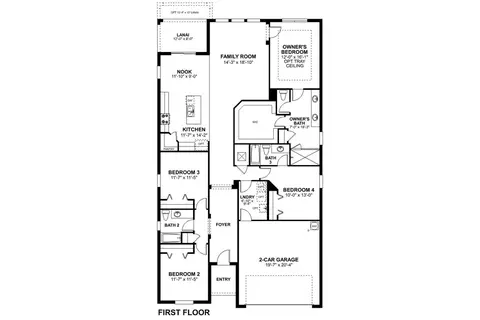 Floorplan - 5328 Teirgarten St, Saint Cloud, FL 34771 photo 1 of 5