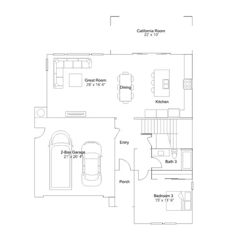 Floorplan - 5548 Dora Way, Oceanside, CA 92057 photo 1 of 2