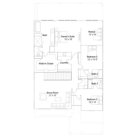 Floorplan - 728 Ledgestone Dr, Santa Paula, CA 93060 photo 2 of 2
