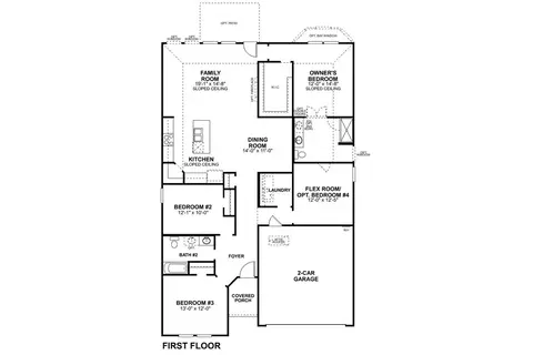 Floorplan - 8024 Butterfield Dr, Sanger, TX 76266 photo 1 of 2