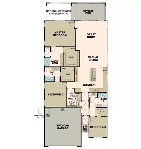 Floorplan - 7670 E 35th St, Yuma, AZ 85365 photo 1 of 1