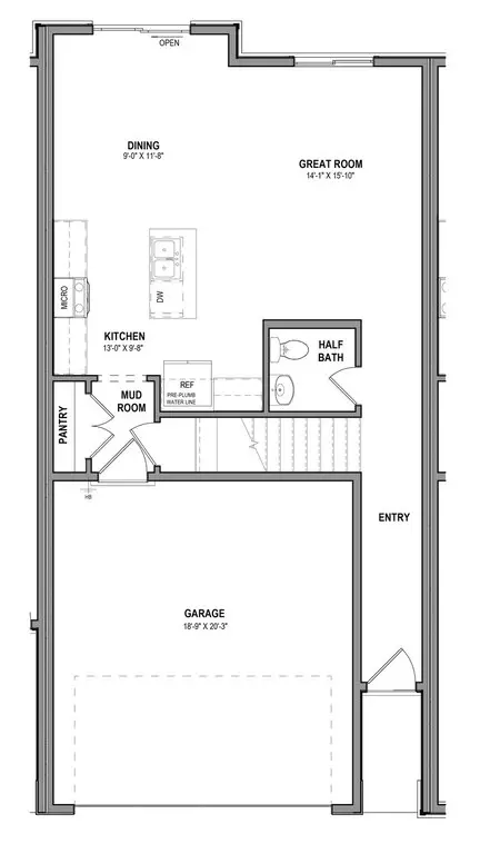 Floorplan - 717 W 725 N, Smithfield, UT 84335 photo 1 of 2