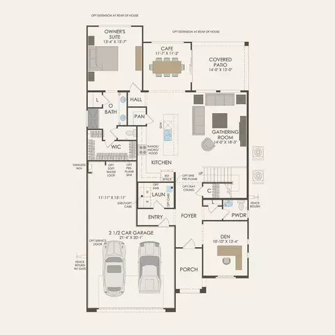 Floorplan - 9960 S Gold Stone Trl, Apache Junction, AZ 85120 photo 1 of 2