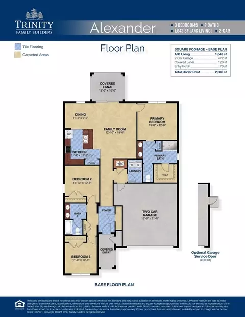 Floorplan - 2158 Town Pasture Dr, Eustis, FL 32726 photo 1 of 1
