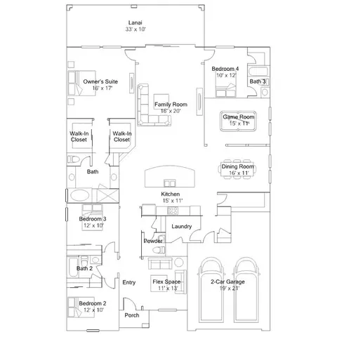 Floorplan - 3178 Mindfullness Dr, Clermont, FL 34714 photo 1 of 1