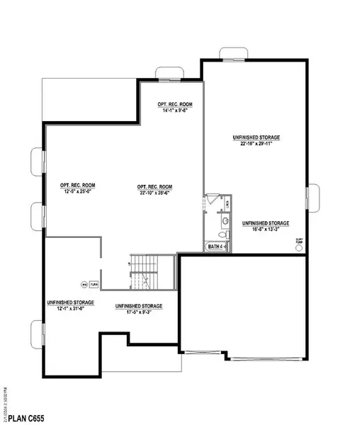 Floorplan - 2093 Falling Leaf, Windsor, CO 80550 photo 5 of 6