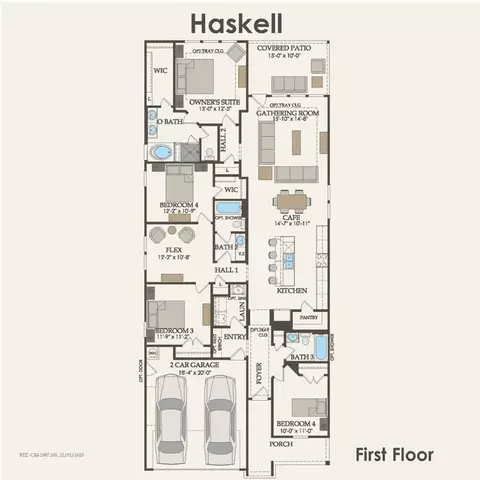 Floorplan - 612 Ruby Bend Ln, Montgomery, TX 77356 photo 1 of 1