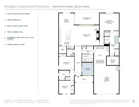 Floorplan - 2639 N Silverbell Way, Eagle, ID 83616 photo 1 of 1