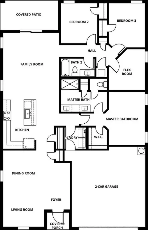 Floorplan - 808 Gen D Macarthur Ave, Labelle, FL 33935 photo 1 of 1