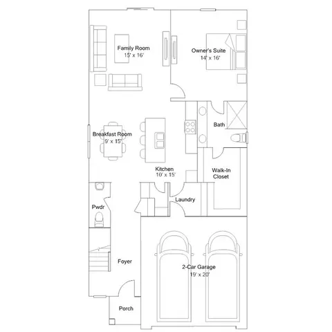 Floorplan - Raglins Way, Lugoff, SC 29078 photo 1 of 2
