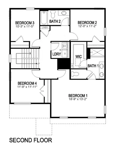 Floorplan - 4725 Antler Way, Johnstown, CO 80534 photo 2 of 2