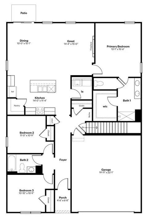 Floorplan - 3285 Artesian Rd, Marion, IA 52302 photo 1 of 2